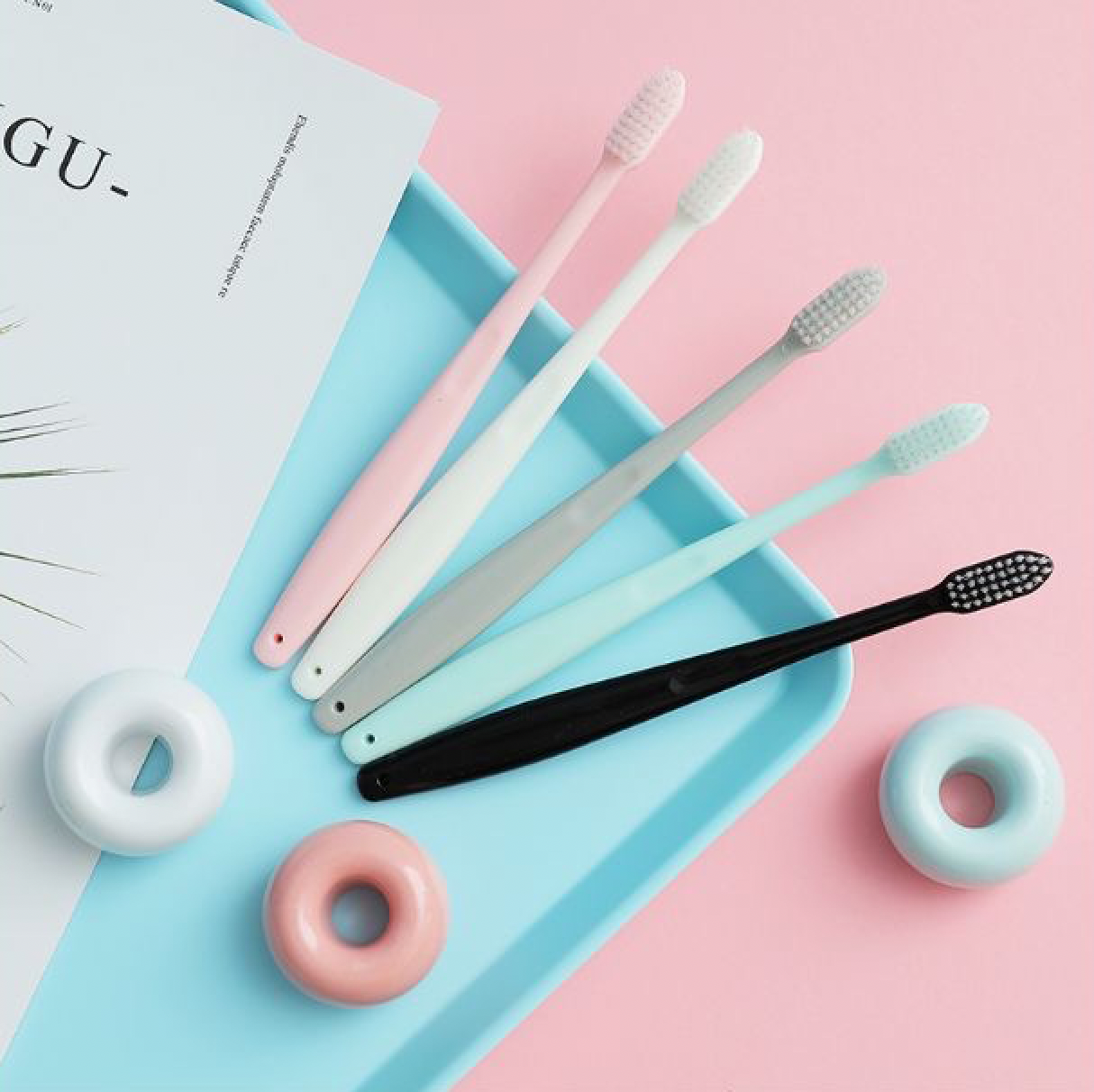 Adult Soft Toothbrush Set – 10 pcs