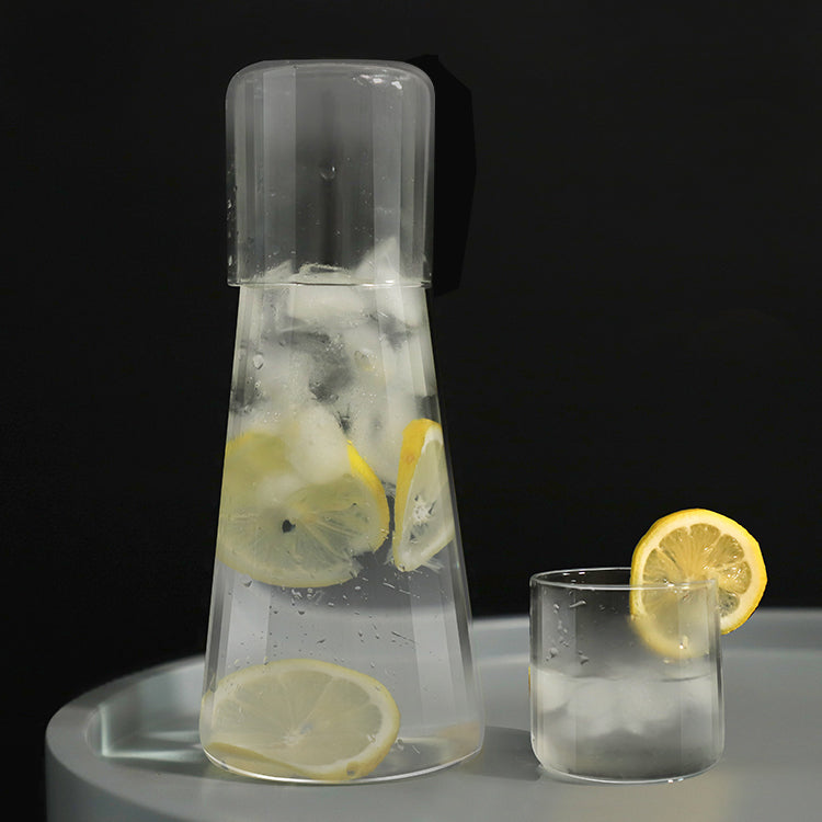 Borosilicate Glass Pitcher with Cup