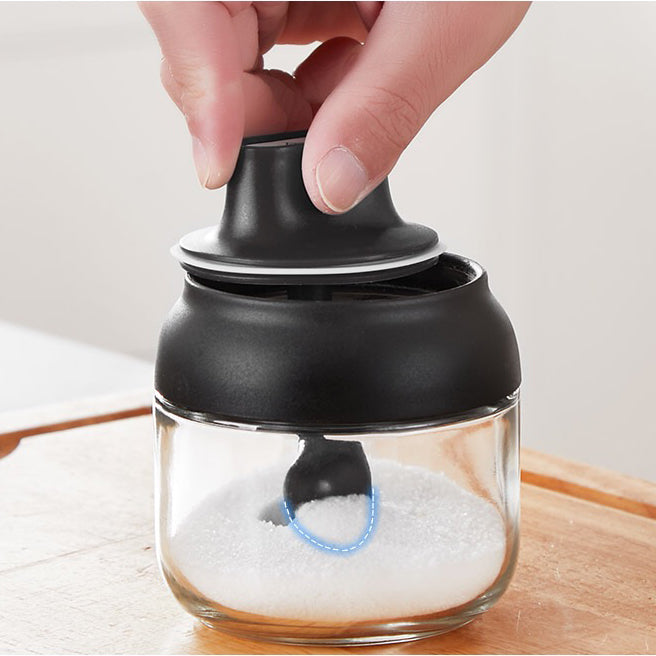 Seasoning/ Spice Glass Container 280ml