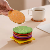 8pcs Hamburger Coaster