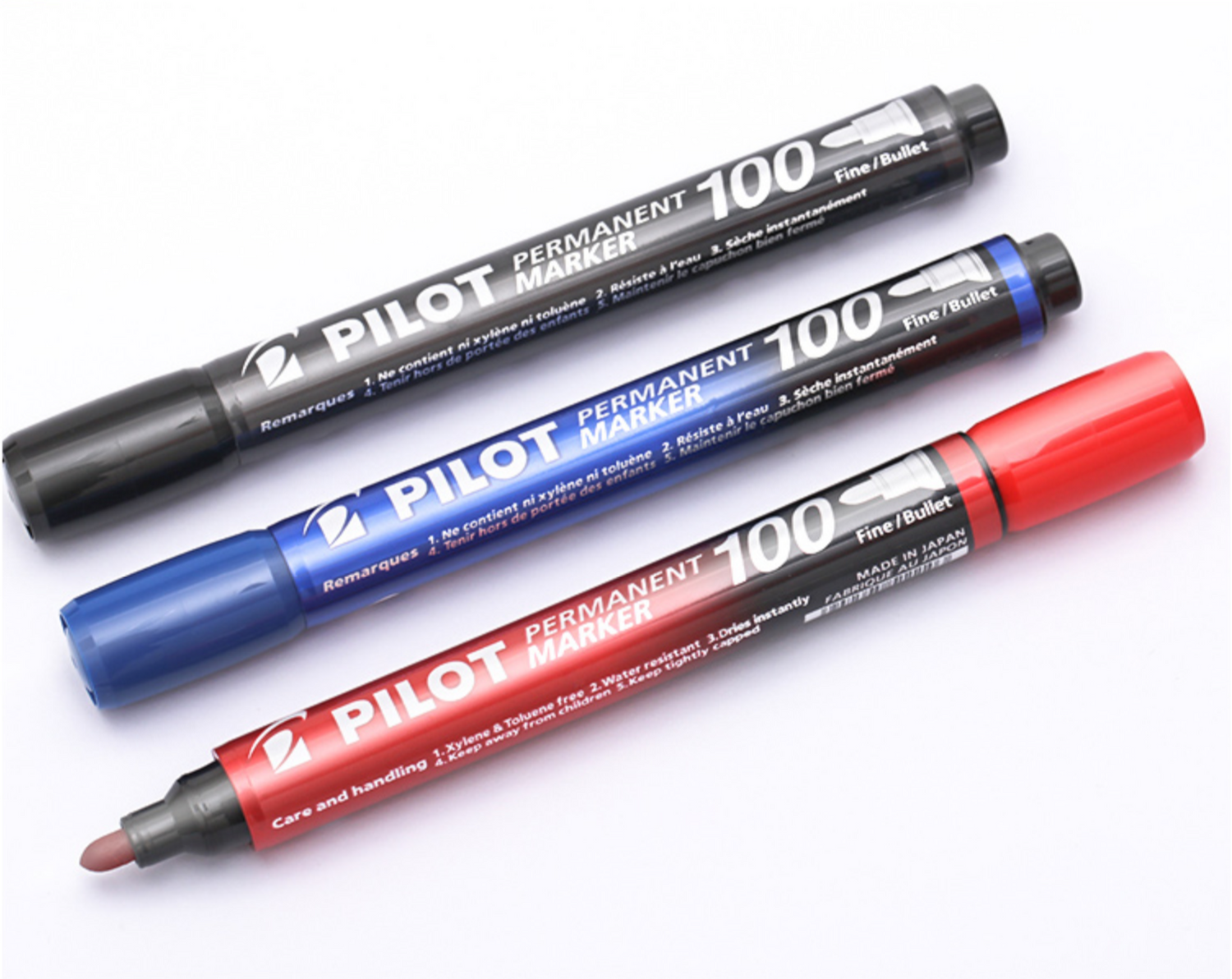 Pilot SCA-100 Permanent Marker Fine Fin/ Bullet Tip