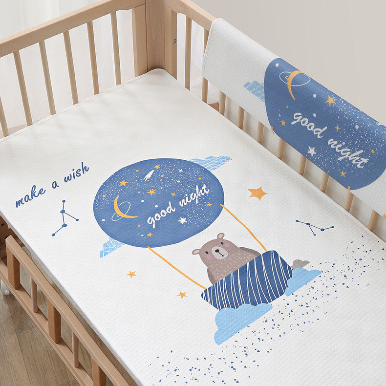 Fast Dry Washable Baby Child Bed Mattress Protector - Pure Cotton ...