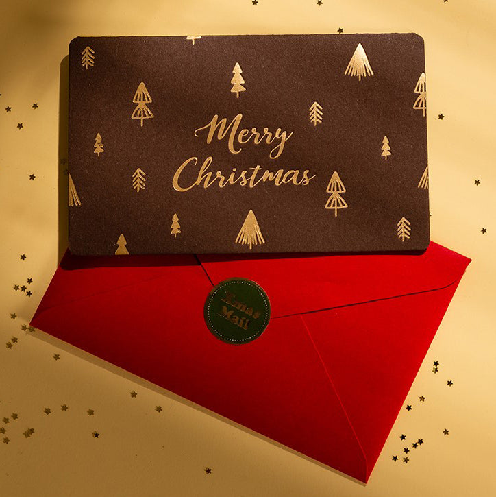 Gold Foiled Christmas Cards