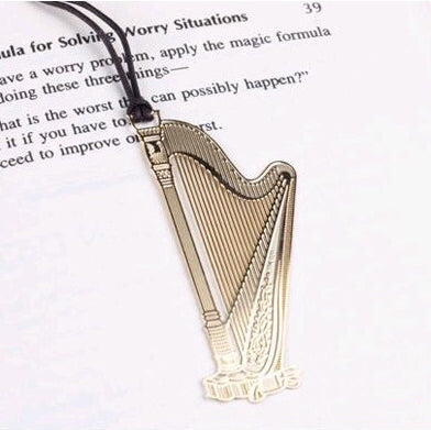 Music is My Soul Gold-Plated Bookmark