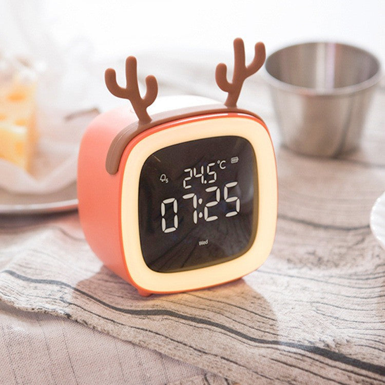 Cute Pet TV Alarm Clock