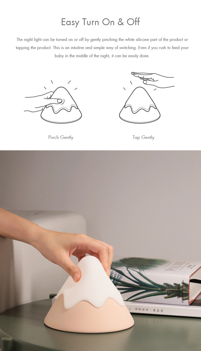 Snow Mountain Night Lamp