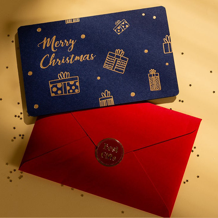 Gold Foiled Christmas Cards