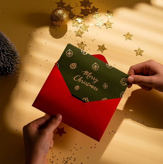 Gold Foiled Christmas Cards