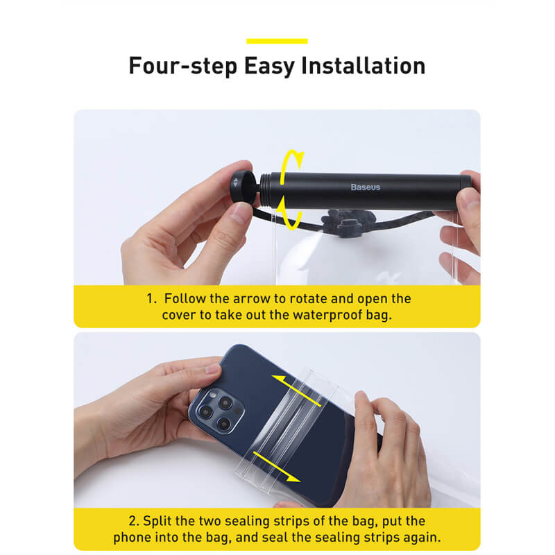 Waterproof Phone Pouch IPX8 | Universal Phone Dry Bag